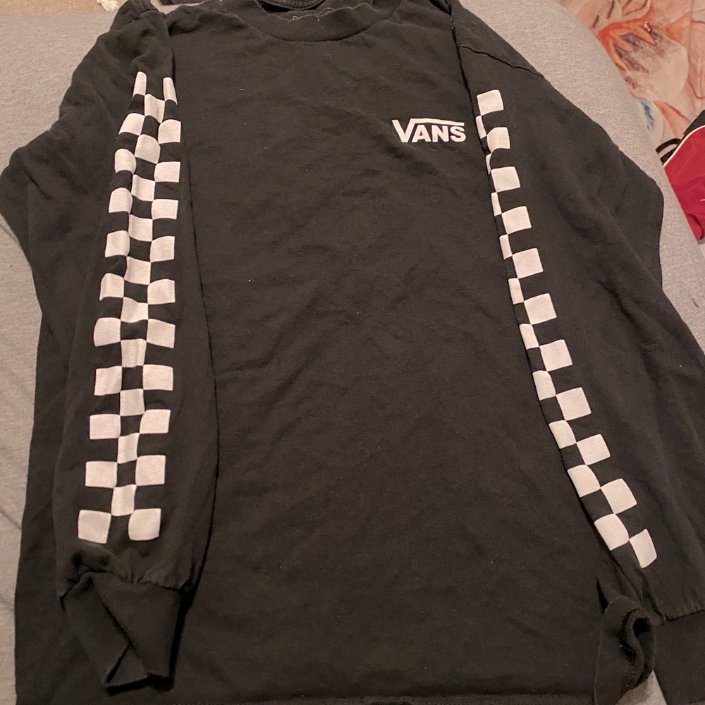 Vans long sleeve checkered shirt